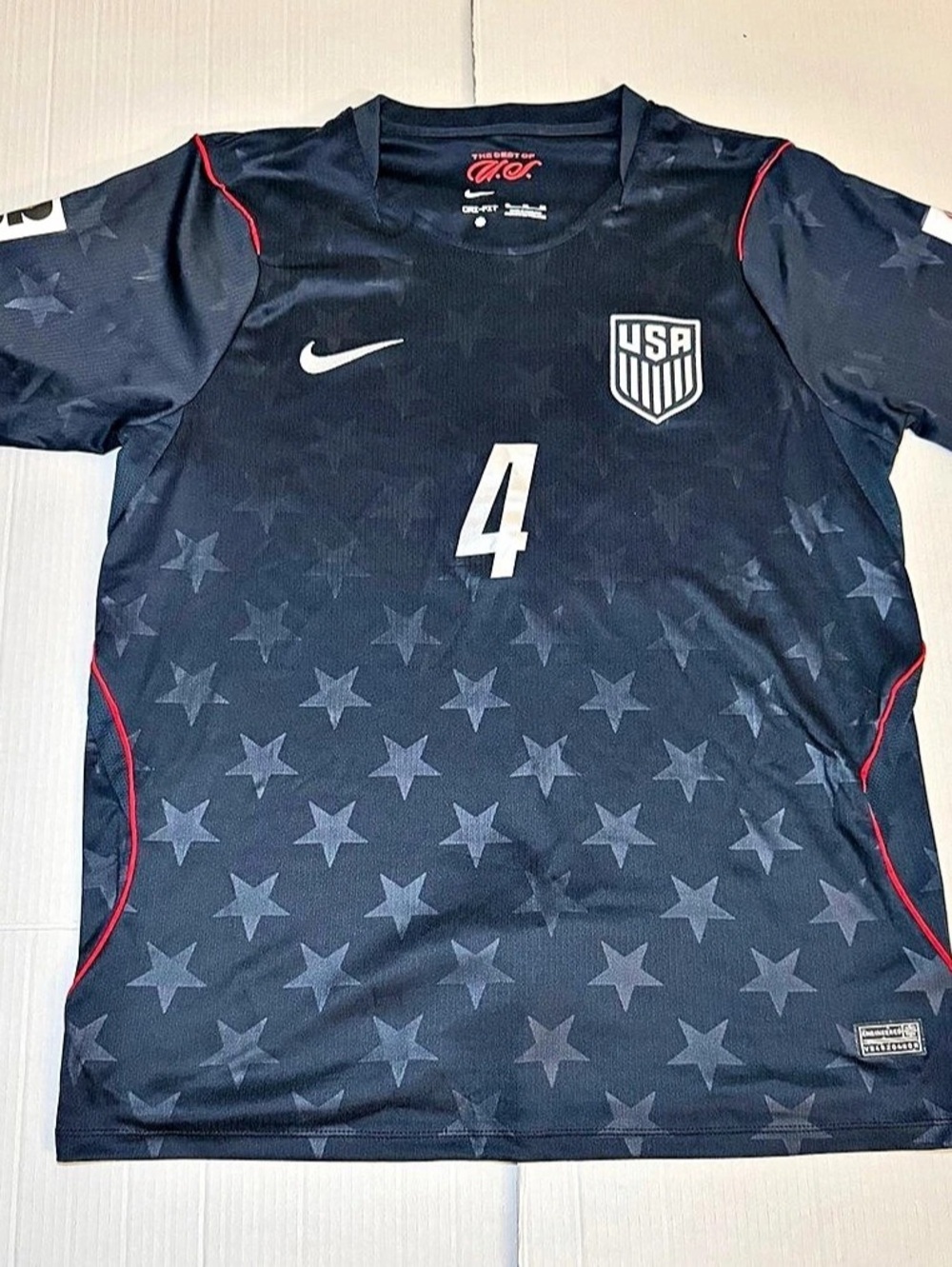 USMNT Fifa World Cup 2026 USA Black Away Soccer Jersey Adult men’s XL